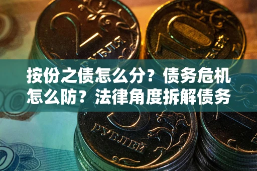 武汉按份之债怎么分？债务危机怎么防？法律角度拆解债务分配与风险自保指南