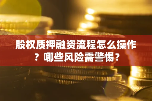 武汉股权质押融资流程怎么操作？哪些风险需警惕？