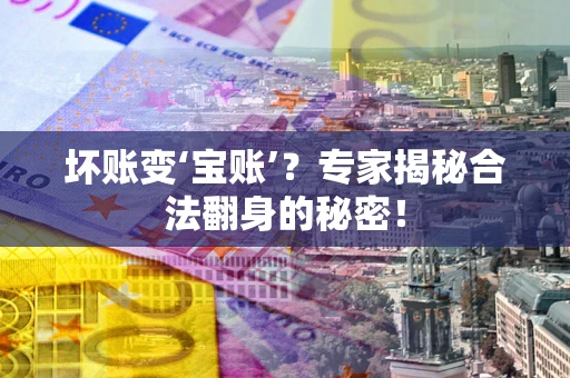 武汉坏账变‘宝账’？专家揭秘合法翻身的秘密！