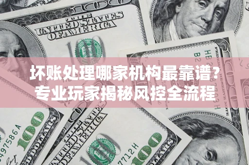武汉坏账处理哪家机构最靠谱？专业玩家揭秘风控全流程