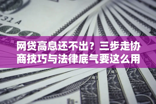 武汉网贷高息还不出？三步走协商技巧与法律底气要这么用