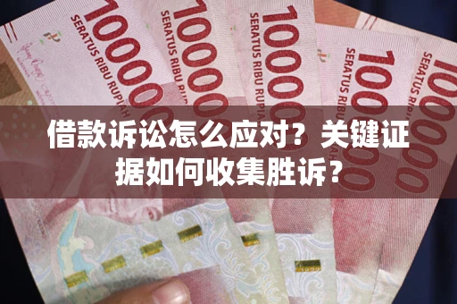 武汉借款诉讼怎么应对？关键证据如何收集胜诉？